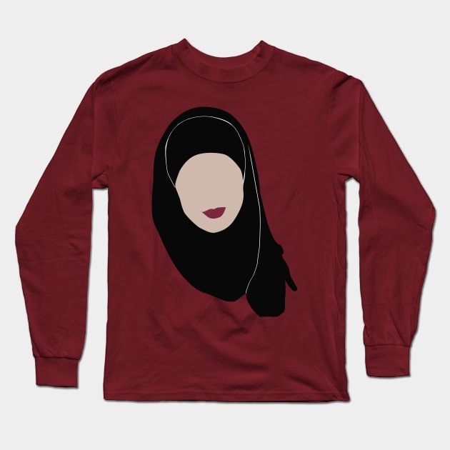 Sana Bakkoush Long Sleeve T-Shirt by byebyesally